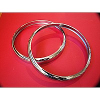 MGB Chrome Headlamp Rims x2   (Sold as a Pair)   57H5296-SetA