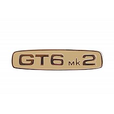 "GT6 mk2" Triumph badge. 623872