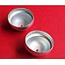 Triumph Front Wheel Hub Grease Caps . Sold as a Pair   102689-SetA