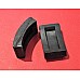 Triumph "T Logo" Pedal Rubber (sold as a Pair)   122289-SetA