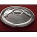 Triumph Hub Caps to fit Spitfire, Vitesse, GT6, Herald.  Chrome (Set of 4)  122806-SetA