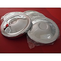 Triumph Hub Caps to fit Spitfire, Vitesse, GT6, Herald.  Chrome (Set of 4)  122806-SetA