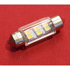 CLASSIC CAR LED INTERIOR , COURTESY & NUMBER PLATE FESTOON LED  BULB  WARM WHITE  35-37 MM   12V36WW