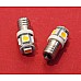 CLASSIC CAR LED  5 SMD LED Bulb Dashboard & Gauge Lighting Warm White 3000K - 12VE10WW