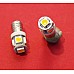 CLASSIC CAR LED  5 SMD LED Bulb Dashboard & Gauge Lighting Warm White 3000K - 12VE10WW