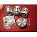 Triumph Piston Set Herald 13/60 & Spitfire Mk3 & Mk4.   .020" thou Oversize     155907/20
