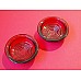 Lucas L488 Red Glass Lamp Lens only  (the Flat Lens)   Landrover ( Sold as a Pair )  7H5183LUCAS-SetA