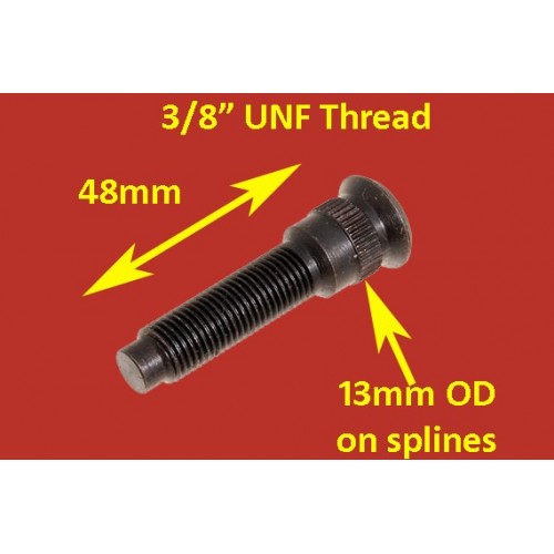 Triumph Spitfire, Herald, GT6 , Vitesse & Dolomite Extended Wheel Stud (48mm) 21H5774XL Triumph Spitfire, Herald, GT6 , Vitesse & Dolomite Extended Wheel Stud (48mm) 21H5774XL