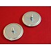 Red Round  50mm Reflectors  (Sold as a Pair)  501485-SetA