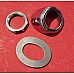 Windscreen Wiper Wheel Box Mounting Bezel, with Seal & Chrome Nut  MGB Triumph & Classic Mini     519988