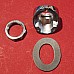 Windscreen Wiper Wheel Box Mounting Bezel, with Seal & Chrome Nut  MGB Triumph & Classic Mini     519988