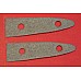 Triumph Boot Hinge Gasket - Body Side & Boot Lid    Sold as a Pair.  603212-SetA