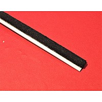 Triumph Drop-Glass Inner Door Waist Seal Strip 980mm (The furry piece). 612806