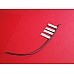 Triumph TR4 / 4A / 5 Short Rear Wing Beading (Sold as a Pair) Left & Right Hand S/S  750187-8-SetA
