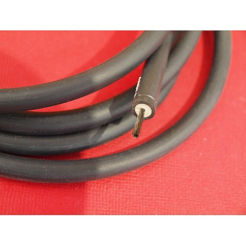 HT Ignition Lead PM Silicone Carbon Core Black Sheathed  7mm HT Sparkplug Lead  Sold Per Metre  L99PM_Black_7mm