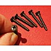 #8 Countersunk Self Tapping Screw, 1 long. Satin Black    (Set of 12)  . AD608084-SetA