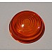 Lucas L488 Amber Glass Lamp Lens only  (the Flat Lens)   Sold As A Pair      AJC5114-SetA