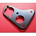 Classic Mini Brake & Clutch Master Cylinder Mounting Plate (dual circuit brake line)  ALA6505