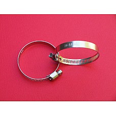 Mini Gaiter Clip / Jubilee Clip 31-51mm Stainless Steel  - Sold as a Pair  BMK924A-SetA