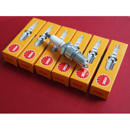 NGK BP5ES 19.0mm Reach Spark Plug  Set  (Set of 6 Plugs)   BP5ES-Set6