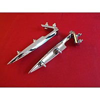 Morris Minor Series 2 Onwards Bonnet Hinge Pair Series ADA987-9  BPF131/2LATER