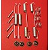 MGB drum brake spring kit.   (16 Piece Kit)  BSK3