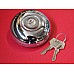 JAGUAR CHROME LOCKING FUEL CAP.   C12816*