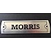 Morris Rocker Cover Engine Name Plate  ST135A