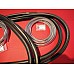 Classic Mini Front  & Rear WindScreen Rubber Seals inc Chrome effect Bead Insert  GS13463