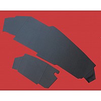 Mini Clubman Black Vinyl  Dashboard Liners.  DT3047A