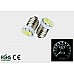 CLASSIC CAR LED  48 Lumen 8 SMD LED Daylight  White Bulbs Dashboard & Gauge Lighting  12VE10SHWH
