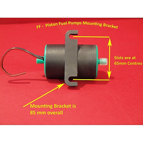 FUELFLOW 020 Electric Piston Fuel Pump 2.0l per minute 12V (Positive