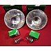 Lucas 7 Inch Headlamp Conversion Set to take H4 Halogen Globes  No Pilot Light  LUB328LUCAS-SetA