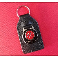 Leather Key Fob - MGB Stitched Leather Key FOB   GAC4038