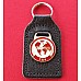 TRIUMPH TR4 Stitched Leather Key FOB     GAC6027X