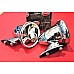 Tex Stainless Steel Bullet Racing Mirrors  (Sold as a pair)  GAM105SS - SetA
