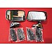 Stainless Steel Door Mirrors Anti Dazzle Flat Glass  TEX Brand   M68990-1  GAM215A-216A-SetA