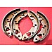 Classic Mini Rear Brake Shoe Set  10 inch Wheels  GBS834AF - BBS6247