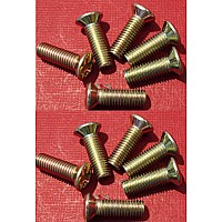 Morris Minor Gearbox Tunnel &  Floor Panel Screw. 1/4" BSF thread  (Set of 12 Pcs). 10G265  GCP107-SetA