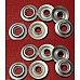 Morris Minor Gearbox Tunnel or Floor Panel Cup Washer (Set of 12) 10G266 ACA5374-SetA