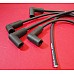 Lucas 7mm HT Lead Set - Silicone Core  (side entry 25d4).  GHT102LUCAS