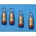 Lucas LLB280 bulb. Screwed Instrument bulb.  (Sold as a Set of Four)  GLB280-SetA