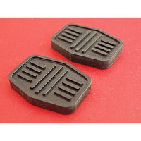 Classic Mini & Metro 1976 -1990 Brake & Clutch Pedal Rubbers Sold as a Pair  GPR107-SetA