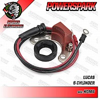 Powerspark Electronic Ignition Kit for Lucas DM6, DM6A DMB6, DMBZ6A Distributor KDM6-Powerspark