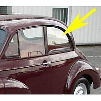 Morris Minor (2 Door Saloon)  Rear Side Window Rubber Seal Left Hand Side VNT802