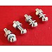 Morris Minor Bumper Bolt Chrome Small Head  Set of 4 PAN118XX-SetA