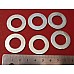 5/8 Plain Flat Washer  1-1/8 (Outer Diameter)  Zinc Plated.  Set of 6   PWZ110-SetA