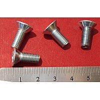 Brake Drum Retaining Screw (Countersunk 1/4" UNF x 3/4")  Sold as a Set of 4    SF604061-SetA