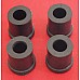 Morris Minor Saloon & Morris Minor Convertible Rear Spring Shackle Rubber Bush. (Set of 4)  ACA5242-SetA