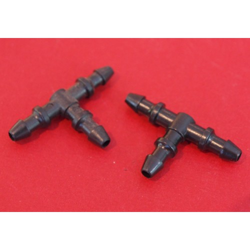 Windscreen Washer Pipe T-Piece   4 mm X 4 mm  ( Sold As A Pair)  T-Piece2-SetA
